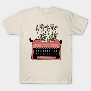 Write Your Own Story - The Typewriter T-Shirt